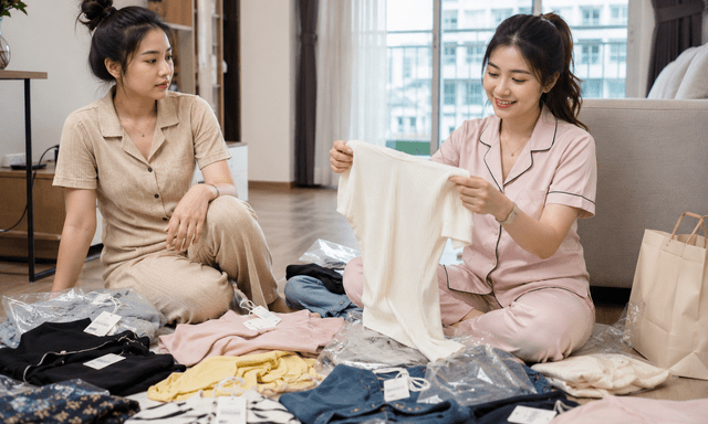 Nhìn chị hàng xóm sang mua 4 triệu đồng tiền quần áo, cô gái băn khoăn muốn nói ra một sự thật