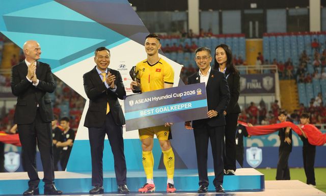 Đội tuyển Việt Nam thống trị một giải thưởng AFF Cup, Thái Lan chưa từng được chạm tay vào