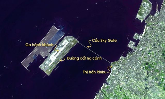 Vệ tinh NASA cung cấp hình ảnh 'chấn động' về công trình 'độc nhất vô nhị' của Nhật Bản