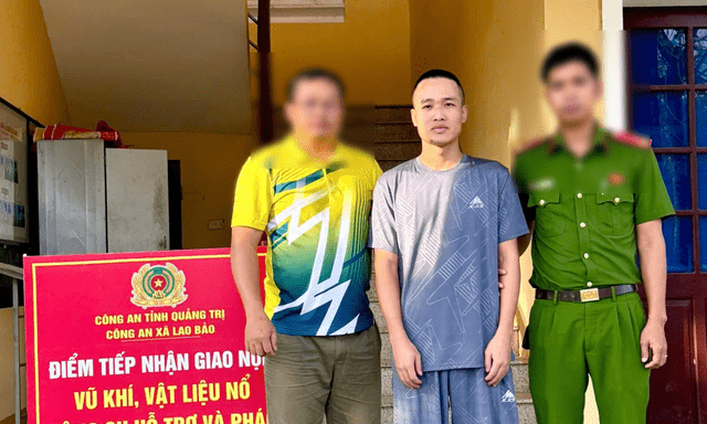 Bùi Văn Hiếu SN 1999 đã ra đầu thú sau thời gian lẩn trốn tại nhiều tỉnh, thành