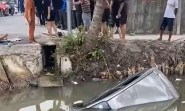 Vụ ô tô lao xuống mương khiến đôi vợ chồng tử vong ở Hải Phòng: Xe vừa đi được 250m thì gặp nạn