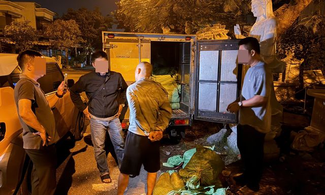 Công an bắt Nguyễn Quỳnh Anh Phú SN 1990 lúc 4 giờ sáng