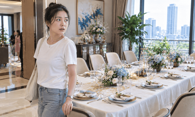 Bạn trai nói về quê chơi Trung thu, cô gái đến nhà khách cắm hoa thì anh trong cảnh không ngờ
