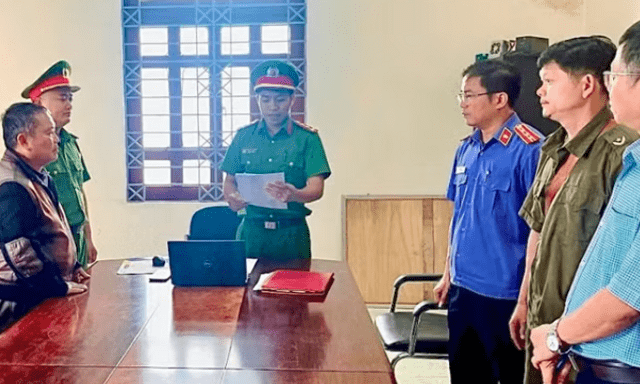 Thi hành lệnh bắt tạm giam Nguyễn Thanh Dũng SN 1969