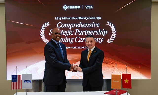 Visa mở rộng hợp tác với Sun Group, Vietnam Airlines, thúc đẩy kinh tế số