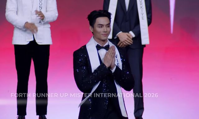 Nguyễn Vũ Linh giành Á vương 4 Mister International 2026