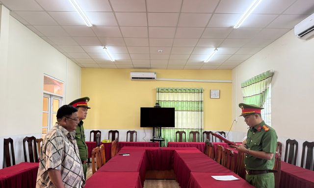 Ra quyết định khởi tố Giám đốc xây dựng Võ Tấn Đạt SN 1967