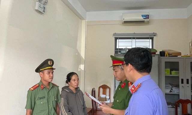 Bắt Nguyễn Thị Xuân Thủy SN 1983