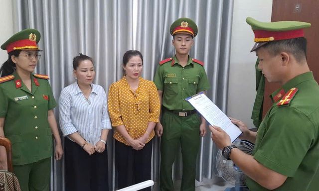Bắt tạm giam Ngô Thị Vân SN 1971 và Ngô Thị Hồng Vân SN 1979
