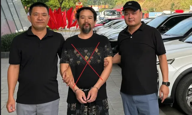 Lò Văn Lập SN 1989 bị bắt ngay khi về Việt Nam