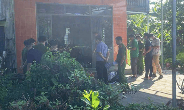 Vụ cháy nhà khiến 2 bố con tử vong: Nghi do mâu thuẫn gia đình
