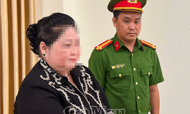 Thi hành lệnh bắt tạm giam, khám xét nơi ở, nơi làm việc của Giám đốc Hồ Thị Kiểng 