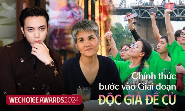 WeChoice Awards 2024 chính thức bước vào giai đoạn độc giả đề cử: Vì những điều tốt đẹp đều xứng đáng được tôn vinh, bạn đã sẵn sàng chưa?