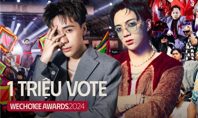 Lần đầu tiên trong lịch sử WeChoice Awards: Xuất hiện những cái tên triệu vote, đường đua bình chọn nóng như nung!