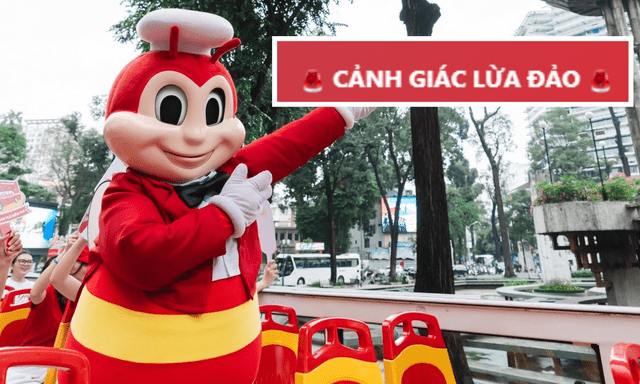Jollibee cảnh báo