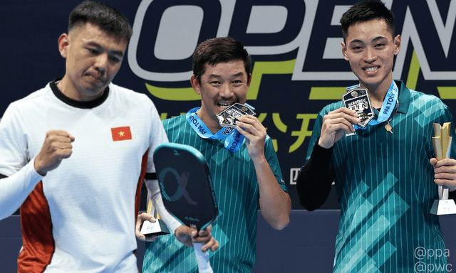 Một buổi chiều giành 2 chức vô địch PPA Tour Asia, Pickleball Việt Nam 