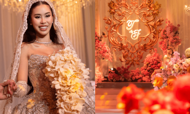 Lễ cưới của Tiên Nguyễn và chồng gốc Dubai: Không gian vườn địa đàng, dàn khách mời khủng đổ bộ