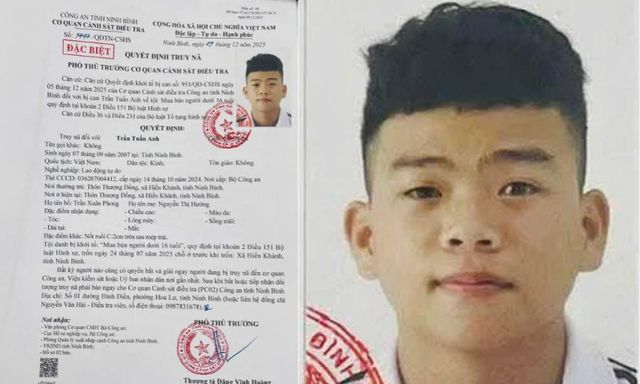 Ai thấy Trần Tuấn Anh, liên hệ ngay số điện thoại này