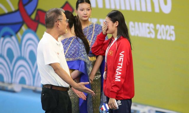 Vụ kình ngư Võ Thị Mỹ Tiên bật khóc ở SEA Games sau khi gặp lãnh đạo, Đoàn thể thao Việt Nam lên tiếng 