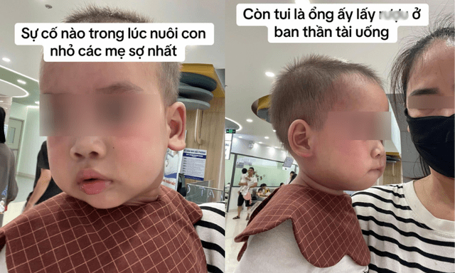 Tưởng bệnh lạ, mẹ hớt hải đưa con vào bệnh viện, hóa ra là bé đã làm 1 việc 