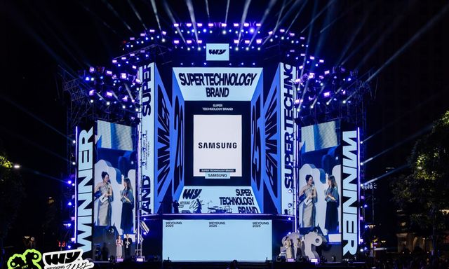 Vì sao Samsung là thương hiệu công nghệ được giới trẻ yêu thích tại WeYoung 2025?