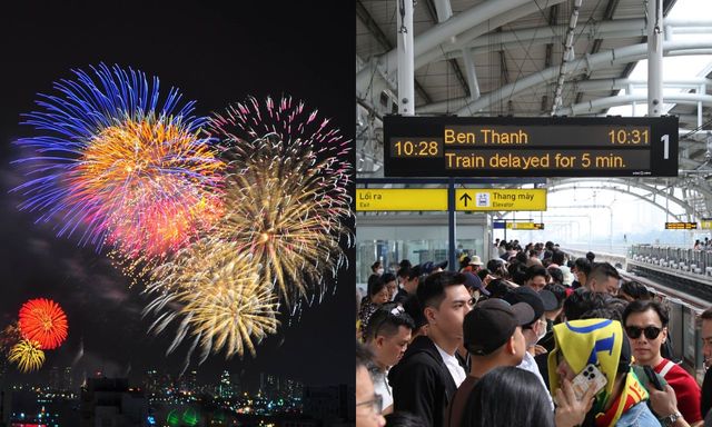 Tin vui cho hàng nghìn người dân TP.HCM đi xem pháo hoa đêm 31/12