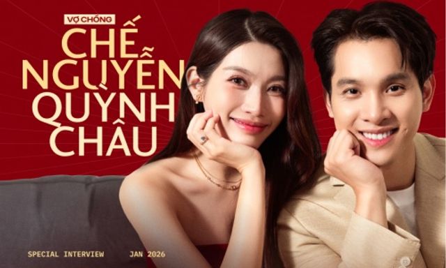 Đầu năm gặp vợ chồng Chế Nguyễn Quỳnh Châu: 