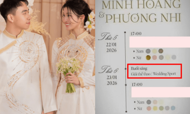 Lộ thiệp cưới Á hậu Phương Nhi và thiếu gia Minh Hoàng: Tổ chức 2 ngày, có hoạt động cực kì đặc biệt