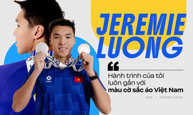 Trò chuyện cùng Jeremie Lương, hotboy Việt kiều cao 1m95 cùng đội tuyển bơi Việt Nam viết nên chiến thắng tại SEA Games 33
