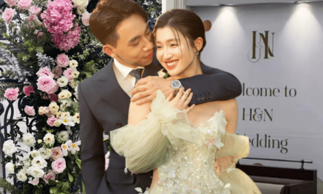 Diễn biến đám cưới Á hậu Phương Nhi và Minh Hoàng: Hoa hậu Lương Thuỳ Linh đã có mặt, hé lộ những hình ảnh đầu tiên 