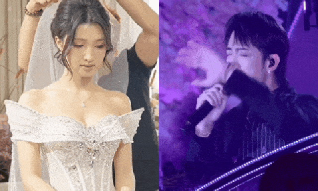 Clip siêu hiếm hé lộ không gian đám cưới Phương Nhi: 1 nam ca sĩ điển trai hát mừng, cô dâu chú rể đâu rồi?