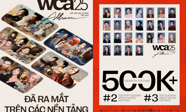 Album WeChoice Awards 2025 “ẵm” nửa triệu views, leo top “tằng tằng”: Nhạc hay chưa từng làm dân tình thất vọng!