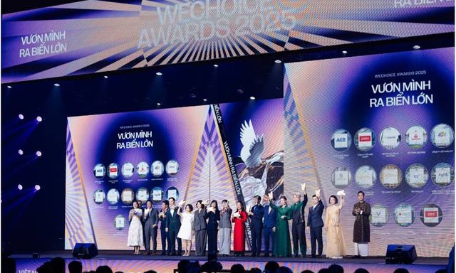 WeChoice Awards 2025 và khoảnh khắc tôn vinh những doanh nghiệp Việt chinh phục “biển lớn”