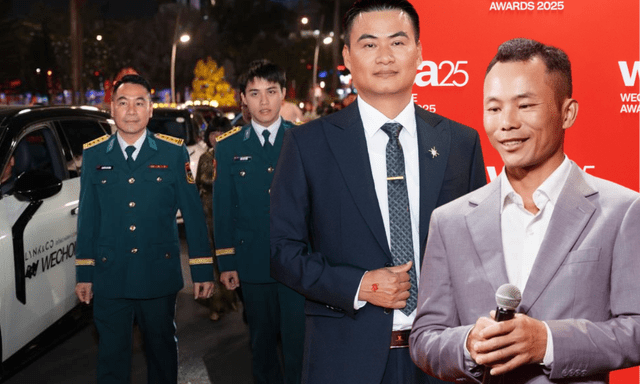 Lần đầu lên thảm đỏ WeChoice của người hùng đời thường: Diện mạo đổi nhưng tinh thần truyền cảm hứng vẫn vẹn nguyên