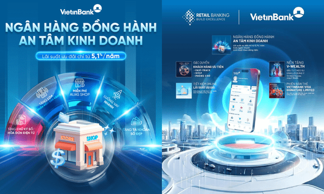 VietinBank khẳng định vị thế dẫn đầu mảng bán lẻ tại WeChoice Awards 2025