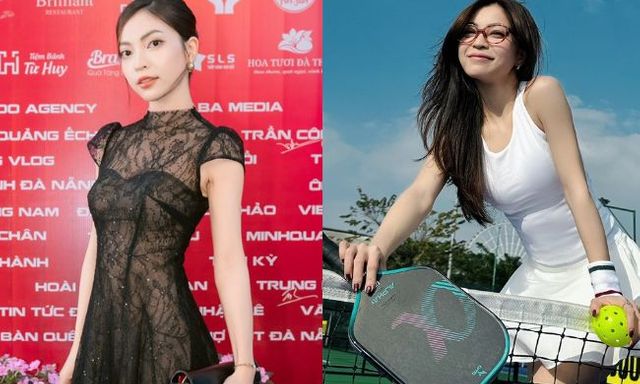 Từng là nàng WAG hot nhất làng bóng đá, Nhật Lê nay chơi pickleball vẫn nổi bần bật nhờ nhan sắc xinh đẹp chuẩn hotgirl