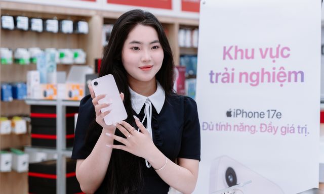 iPhone 17e mở bán tại Việt Nam, giá từ 17,9 triệu đồng