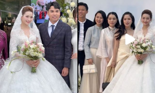 Toàn cảnh đám cưới Đức Huy - MC Mù Tạt: Cô dâu chú rể đẹp đôi, Công Phượng, Văn Toàn và dàn sao ĐT Việt Nam đổ bộ