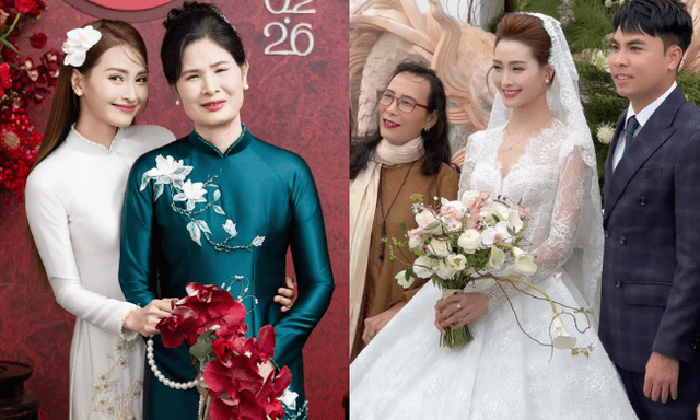 Xúc động bài thơ mẹ vợ dành tặng tuyển thủ Đức Huy trong ngày cưới MC Huyền Trang Mù Tạt, cô dâu khóc như mưa