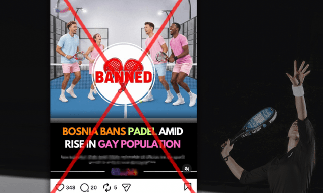 Một đất nước cấm chơi Padel vì làm tăng tỷ lệ đồng tính nam?