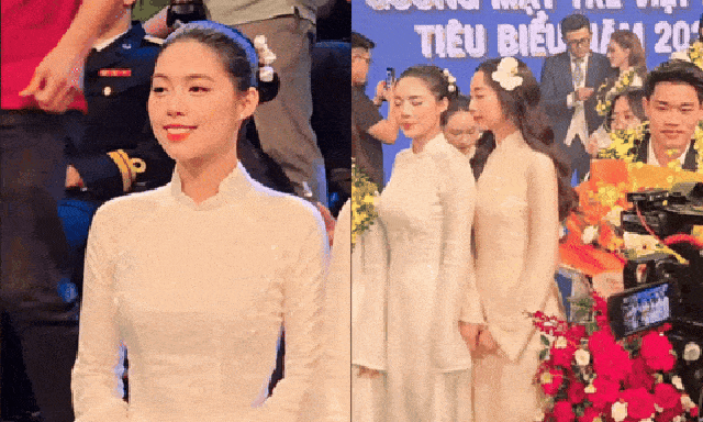 Đình Bắc và Á hậu Châu Anh lại lên hot search, trai tài gái giỏi, visual xuất sắc chung khung hình gây sốt MXH