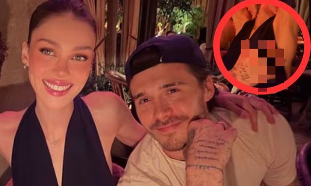 Đỏ mặt với hành động của vợ chồng con cả nhà Beckham giữa chốn đông người 