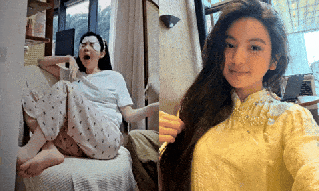 Khoảnh khắc đời thường của Chu Thanh Huyền - 