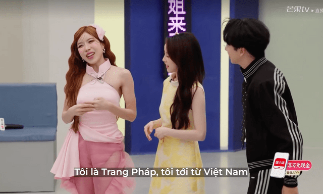 Trang Pháp gây sốt vì nói tiếng Trung cực chuẩn tại show Trung Quốc, hóa ra là dùng 