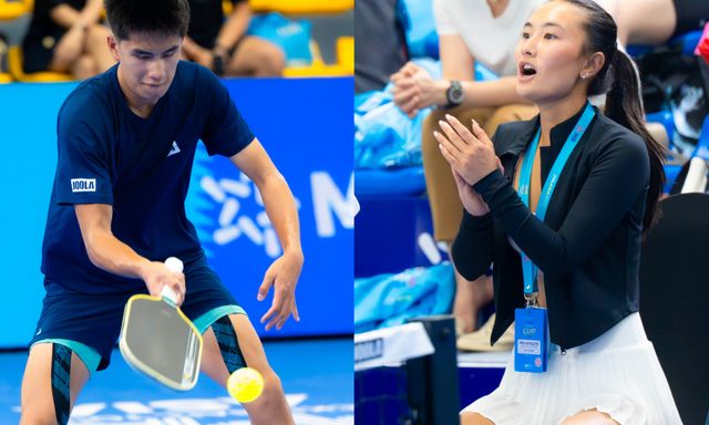 Cận cảnh nàng thơ Alix Trương hoá CĐV cuồng nhiệt cổ vũ nhưng em trai Jonathan lỡ hẹn HCĐ PPA Hanoi 