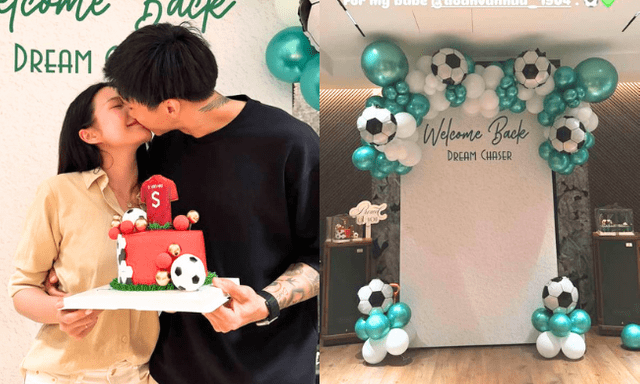 Doãn Hải My mở tiệc hoành tráng mừng Văn Hậu trở lại đỉnh cao sau 2 năm chấn thương ác mộng, 