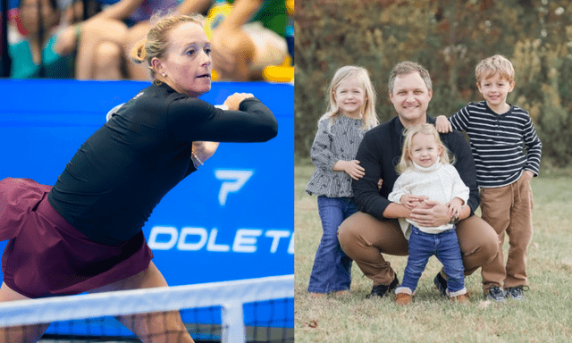 Brooke Buckner xách vợt đi đối đầu cả 