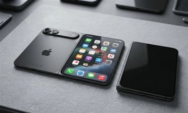 iPhone gập đầu tiên lộ diện thiết kế