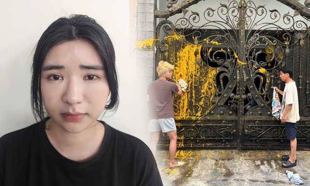 Bỏ 5 triệu thuê 2 thanh niên trộn sơn với mắm tôm tạt vào nhà người khác, cô gái bị bắt
