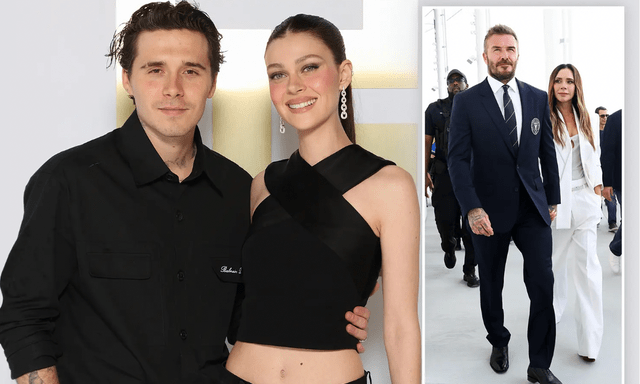 Con cả nhà Beckham chuẩn bị 